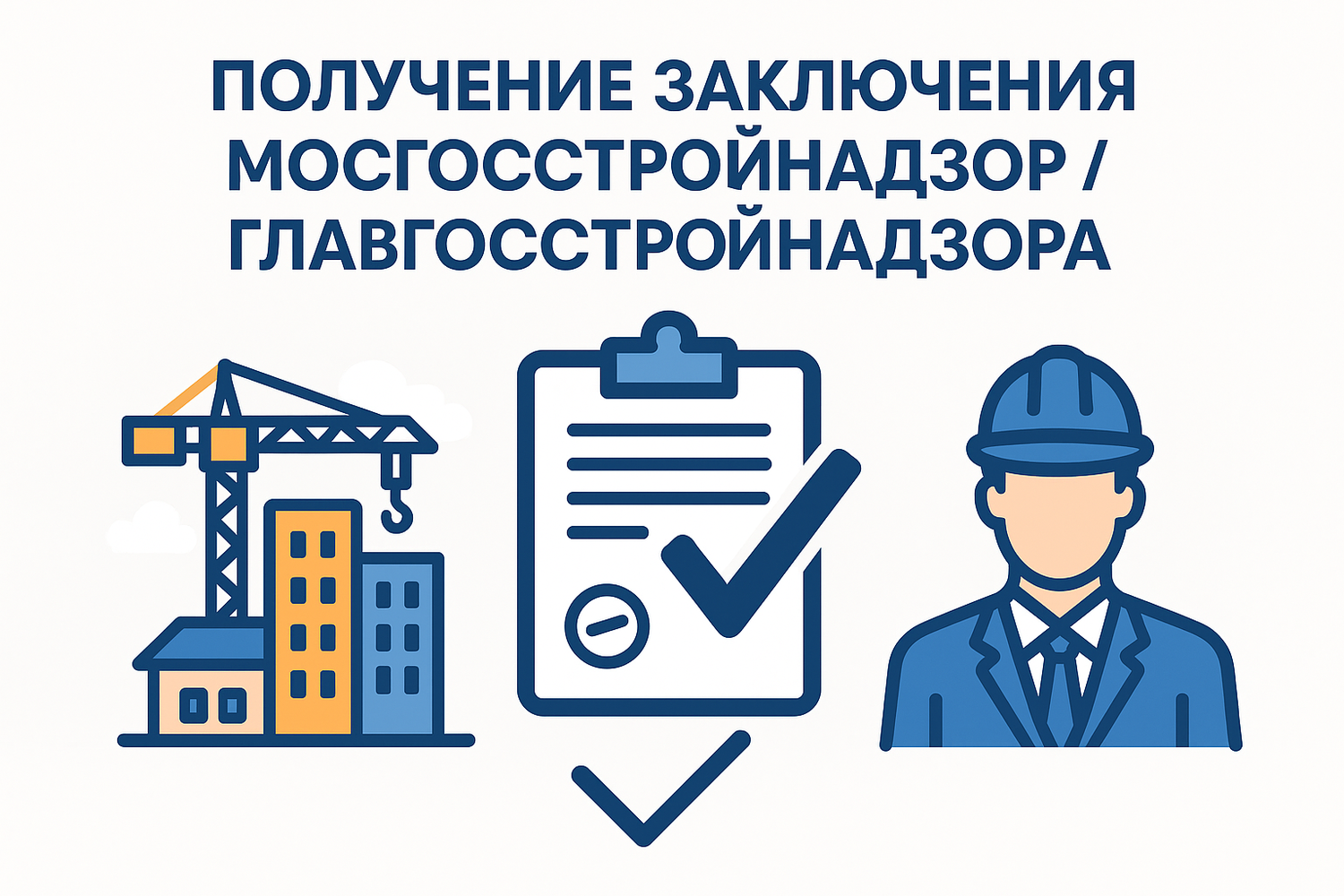 <span style="font-weight: bold;">Получение заключения МОСГОССТРОЙ/ГЛАВГОССТРОЙ</span>