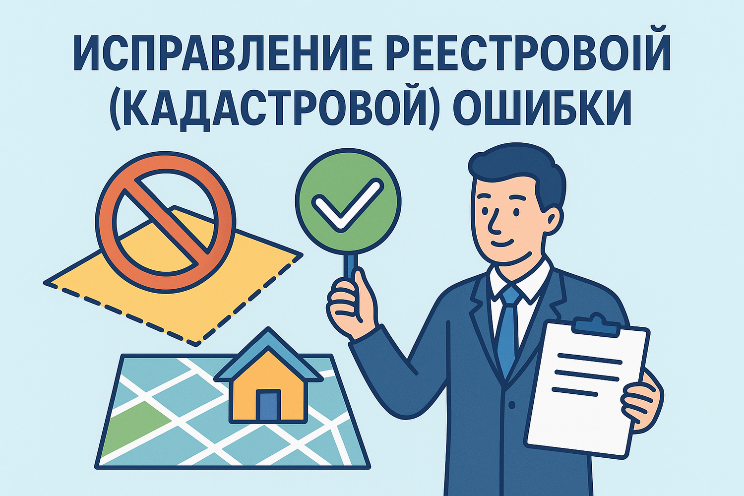 <span style="font-weight: bold;">Исправление реестровой (кадастровой) ошибки</span>