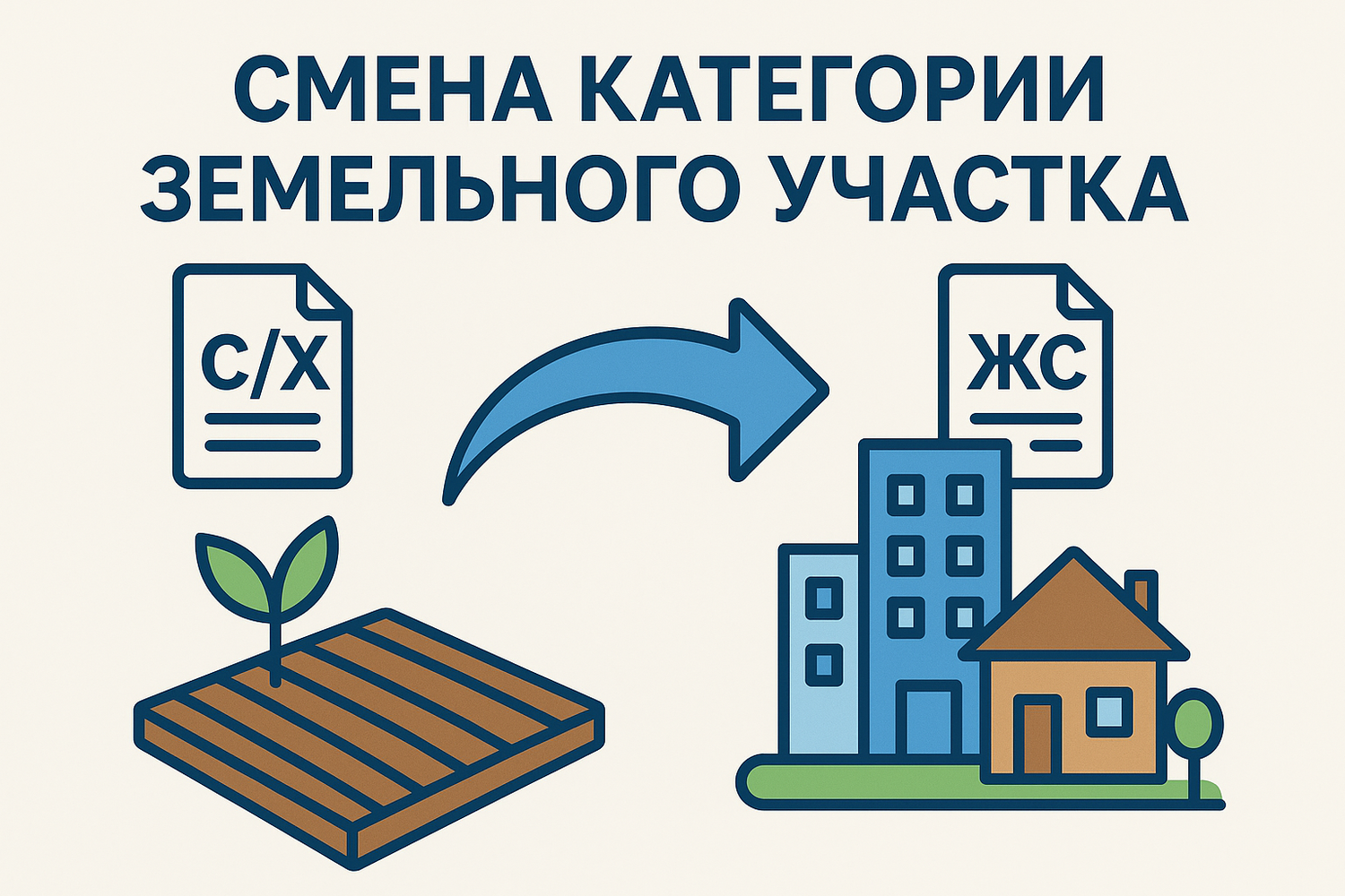 <span style="font-weight: bold;">Смена категории земельного участка</span>
