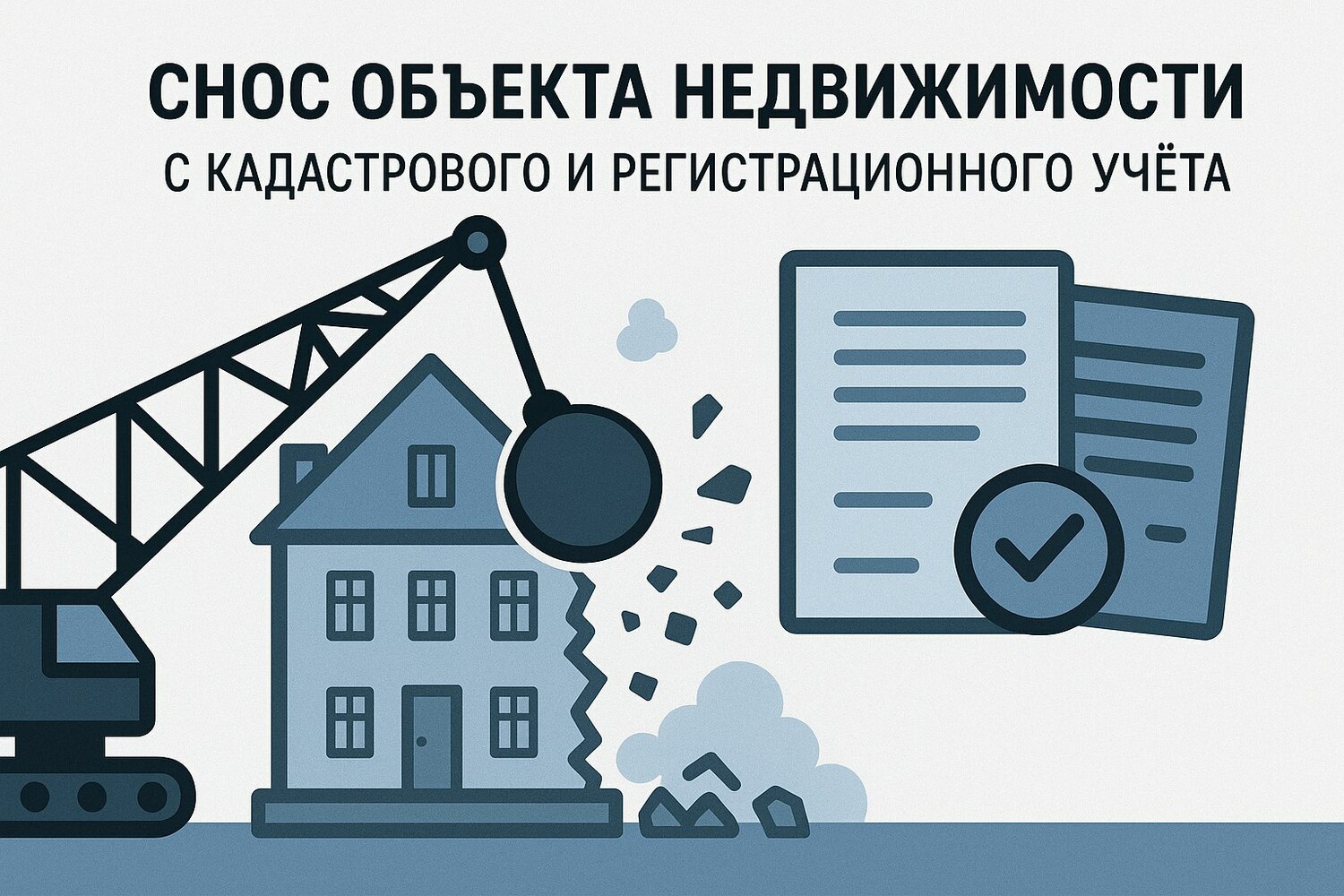 <span style="font-weight: bold;">Снос объекта недвижимости</span>