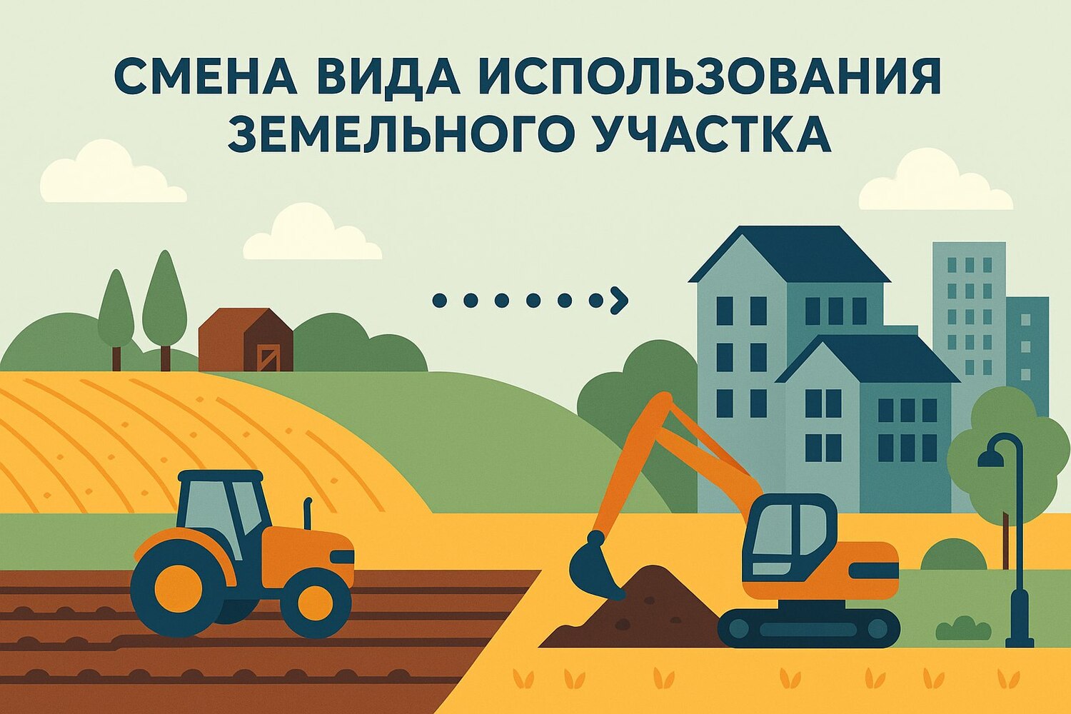 <span style="font-weight: bold;">Смена вида использования земельного участка</span>