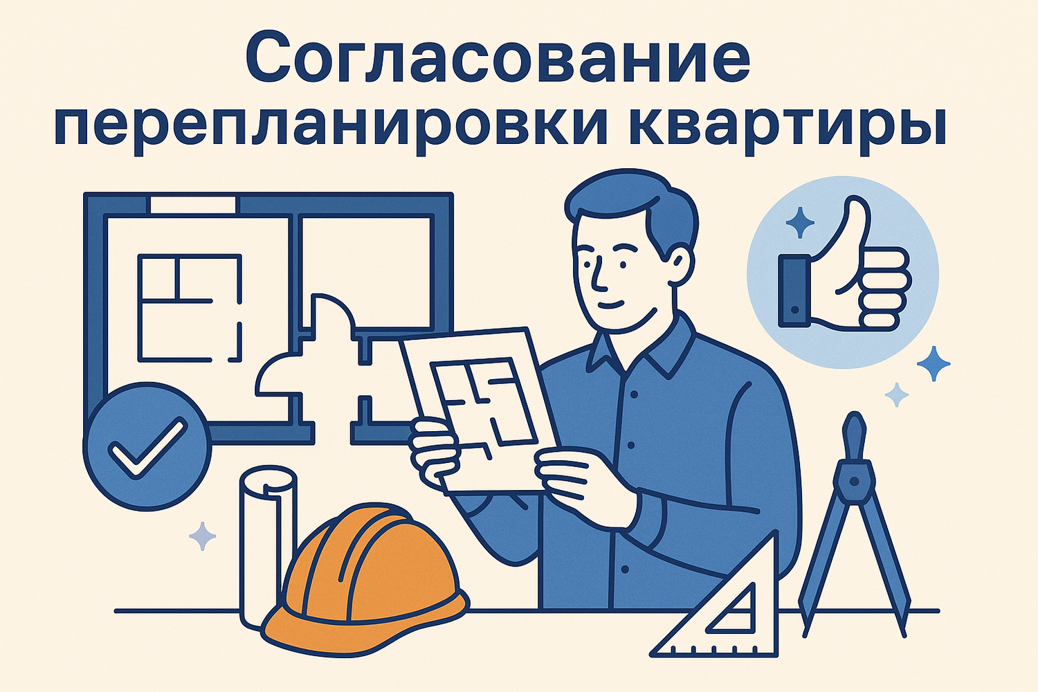 <span style="font-weight: bold;">Согласование перепланировки</span>